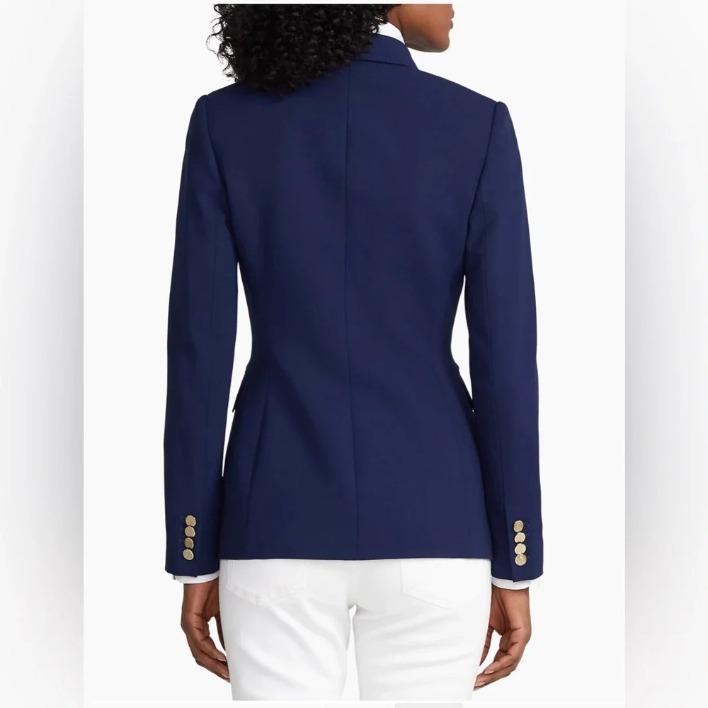 Ralph Lauren Purple Label Cadman Navy Cashmere Jacket See Measurements for Size - Picture 4 of 16